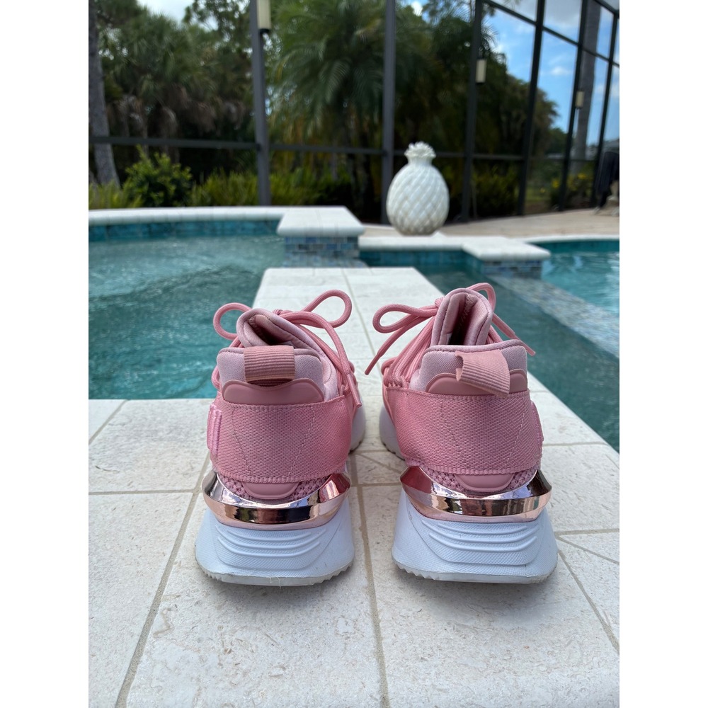 PUMA Muse Maia Metallic Rose Women's Sneakers – Bridal Rose/Rose Gold 6 - Picture 3 of 6